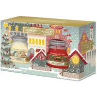 Yankee candle - Passport To The Holidays 2 Kleine Geurkaarsen Giftset - Cadeauset