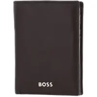 HUGO BOSS Leren Portemonnee Classic Smooth Wallet Brown Donkerbruin