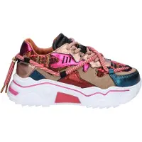 DWRS Label Jupiter kids tweed Sneakers | Maat 34 Meisjes Multi