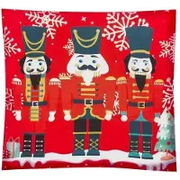 Ruhhy Notenkraker Kussensloop 40x40 cm - Voeg een Klassieke Kerstcharme toe