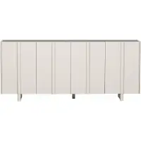 Woood Basu Dressoir - Grenen - Bordeauxrood - 85x200x46