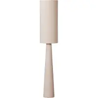 Woood Loft Vloerlamp - Metaal/Bouclé - Naturel - 187xØ35 cm