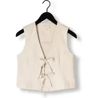 Notre-V Dames Tops & T-shirts Nv-freida - Zand - Maat XL