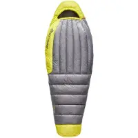 Sea to Summit - Trekking slaapzakken - Spark Women's 7C/45F Down voor Unisex van Nylon - Maat Regular - Geel