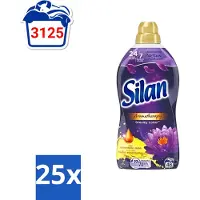 Silan 25 x Aromatherapy - Wasverzachter - Dreamy Lotus - Essentiële Oliën en Langdurige Parfum - 48 Wasbeurten - 1.056L - Voordeelverpakking - 25 stuks