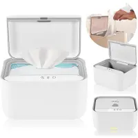 Lionelo BabyBliss - Doekjeswarmer - Billendoekjesdoos - 3 Temperatuurstanden - Surround Heating - Ingebouwd Nachtlampje