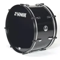 Sonor Marching basDrum MC 2614 B CB 26"x14", Comvoort-Line, zwart - Marching bass drum