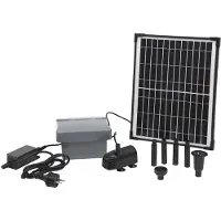 Ubbink SolarMax 600 incl. solarpaneel, fonteinpomp en accu