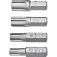 Würth - Assortiment Ribe-bits, 4-delig - Assortiment Ribe-bits, 4-delig x 1 st -