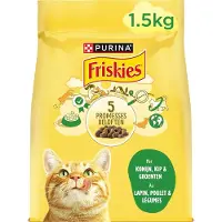 Friskies CAT KONIJN, KIP EN GROENTEN - 6x 1.5kg