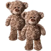 Heunec Teddybeer - 2x - pluche knuffel - 24 cm - beren knuffeldier