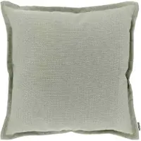 Unique living sierkussen bliss outdoor tea green -54x54cm