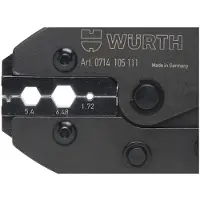 Würth - 2C-krimptang voor BNC coaxkabelverbinders - Krimptang Voor BNC-coaxconnectoren x 1 st