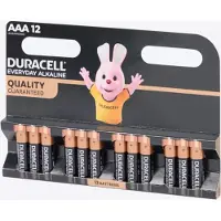 Duracell AAA - alkaline batterijen - 1,5V, LR03 - 12 stuks