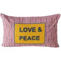 Boltze - Kussen - Sierkussen - Love & Peace - Katoen - 50x30