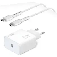 Phreeze 40w usb C Adapter - Usb-C naar usb C Kabel 1 Meter - Snellader - Usb C Lader