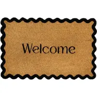 MD-ENTREE MD Entree - Deurmat - Kokosmat - Wave Welcome - 45 x 70 cm