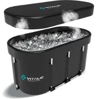 Vitalic Premium ijsbad voor volwassenen – Zit en ligbad – Ice Bath Dompelbad opblaasbaar 1 St