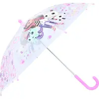 Gabby's Dollhouse Paraplu Gabby's Dollhouse Rainy Days Roze roze Kunststof Paraplu