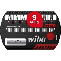 Wiha 42137 42137 Bitset 8-delig Kruiskop Phillips, Kruiskop Pozidriv, Torx plus