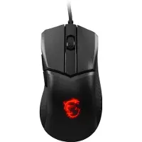 MSI Muis Clutch GM31, Bedraad, USB-A, 12000 DPI, RGB, Zwart