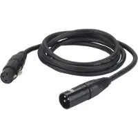 DAP-Audio FL09150 DMX XLR male - XLR female 3-pins 1.5 meter
