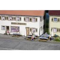 Noch 14817 H0 Biergarten accessoires Geverfd, Kant-en-klaar model