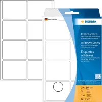 Herma Multipurpose-etiketten, 39 x 50 mm, wit, permanent hechtend, om met de hand te b - 2 stuks