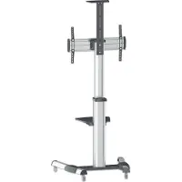 Manhattan 461245 LCD standaard 37-70" draaiend zilver