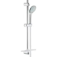 GROHE Brausestangenset Euphoria 110 Duo met HBR Regen en zeepbakje 600mm chroom