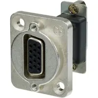 Neutrik NADB15FF D-sub adapter D-sub bus 15-polig - D-sub bus 15-polig 1 stuk(s)