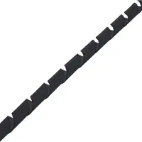 InLine Spiraalband kabelslang - 24mm / 10m / zwart