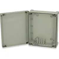 Fibox TA 292411 Wandbehuizing 289 x 239 x 107 ABS Grijs-wit (RAL 7035) 1 stuk(s)