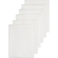 Meyco Baby Uni hydrofiele doeken - 6-pack - white - 60x60cm