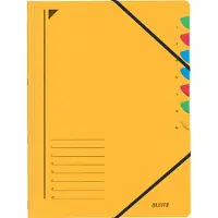 Leitz sorteermap geel (7 tabs)