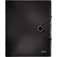 Leitz 4570-10-95 Ordner Zwart DIN A4 Polypropyleen Aantal vakken: 12