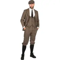 Coppens Roaring 20's colbert Peaky blinders - 100% Polyester - Carnavalskleding heren grote maten | Maat 50 |