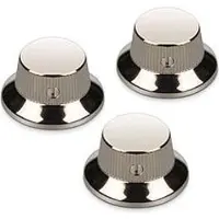 Schaller Strat(TM) Knop nikkel (3), Accessoires voor instrumenten, Zilver