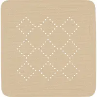 Spirella Antislip Douchemat - Badmat Antislip met Afvoergat en Ophanghaken - Douchevloermat Douchematje voor Douche en Badkamer