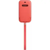 Apple Leather Sleeve MagSafe voor de iPhone 12 Mini - Pink Citrus