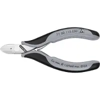 Knipex Diagonale Snijtang Voor Elektronica 1.2 Mm 115 Mm