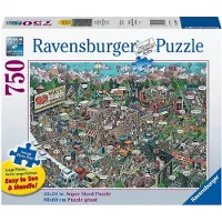 Ravensburger Acts of Kindness puzzel 750 stuks Gebouwen