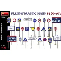 Mini art Franse verkeersborden 1930-40er jaren