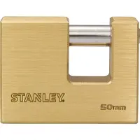 Stanley hangslot massief messing Bajonet 50mm