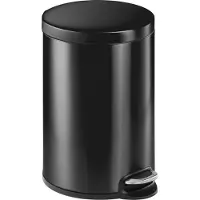 Durable - Mülleimer - rund - Klappdeckel - 20 L 341258 Afvalemmer 20 l (Ø x h) 29.2 cm x 45.5 cm Metaal, Kunststof Antraciet-grijs 1 stuk(s)