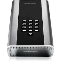 ISTORAGE diskAshur DT2 - externe harde schijf - 22 TB - Zwart - Grafiet