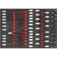 Vigor V6810 V6810 Schroevendraaierbitset Metrisch