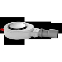 Kaldewei Toebehoren - Afvoerset KA 90 Plat voor douchebakken, extra plat, chroom 687772540999