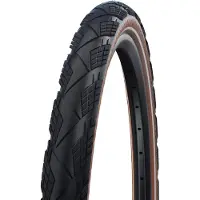 Schwalbe Marathon Efficiency Evo Vouwband 27.5x2.35" Addix Race V-Guard E-50 TLE Reflex, zwart/transparant 60-584 | 27.5x2.35" 2023 Tubeless banden