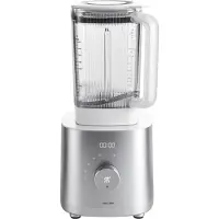 Zwilling Enfinigy krachtige blender, 1600 watt, 1,8 liter, 6 automatische programma's, zilver, inclusief mengstaaf
